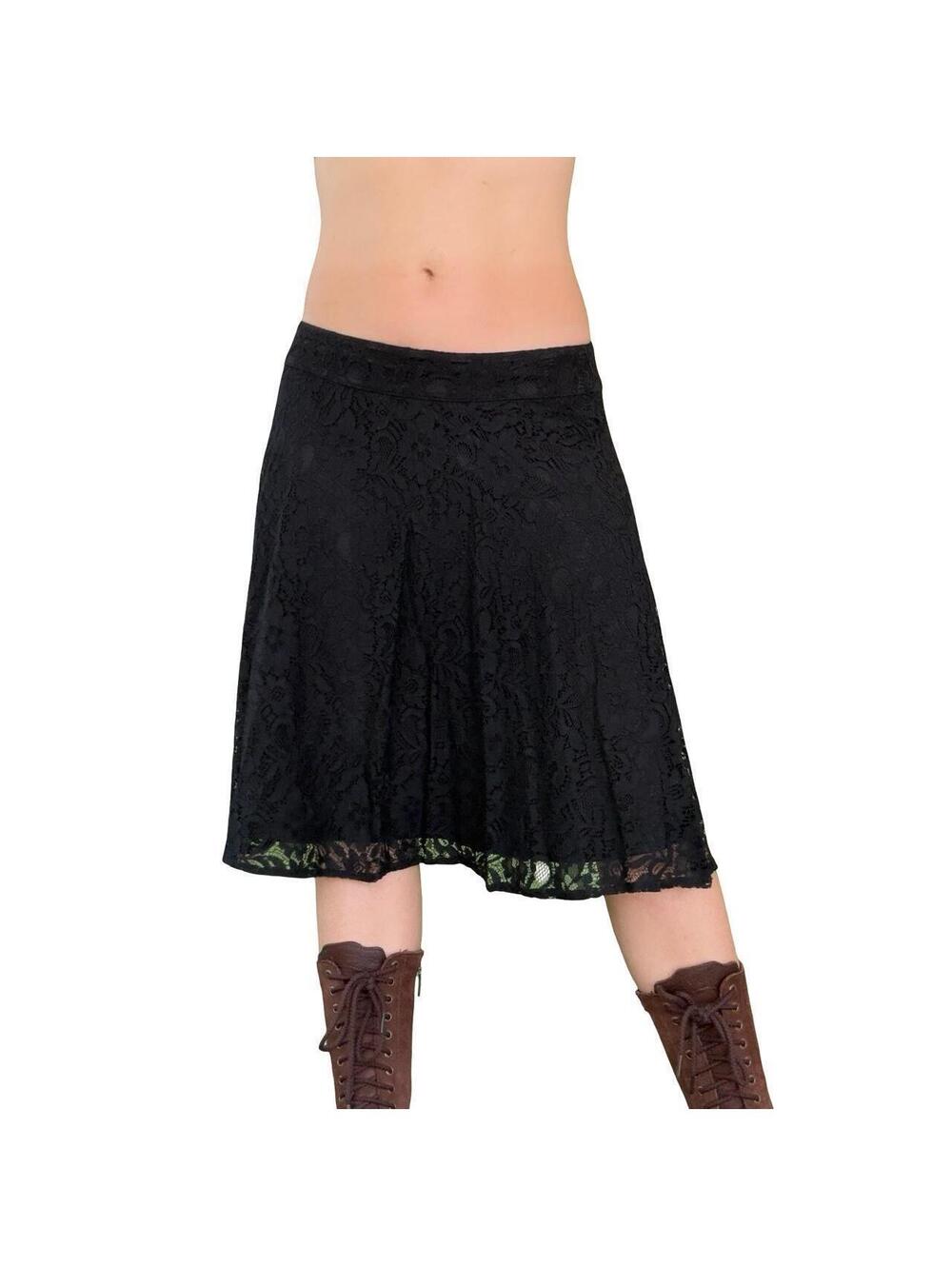 Y2K TRAD GOTH MINIMALIST SKIRT